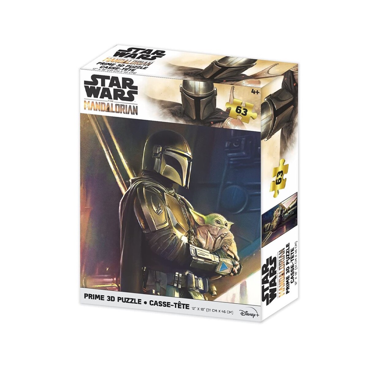 Puzzle Star Wars Mandalorian 3D 150 Piezas - 001 