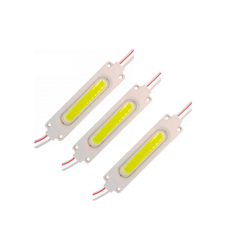LAMPARA COMBO 3 - MODULO LED COB 24V ALTA POTENCIA BLANCO 3 LED LAMPARA COMBO 3 - MODULO LED COB 24V ALTA POTENCIA BLANCO 3 LED