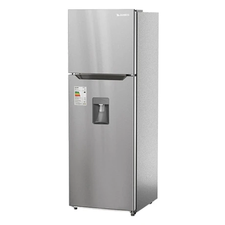 Heladera Inox con Dispensador y Freezer 338LTS James Rj 401 001