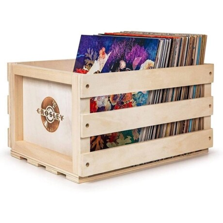 Caja Organizadora Para Vinilos Vinyl Styl Vs-rs-06 Express Lp Crate De Madera Natural Caja Organizadora Para Vinilos Vinyl Styl Vs-rs-06 Express Lp Crate De Madera Natural