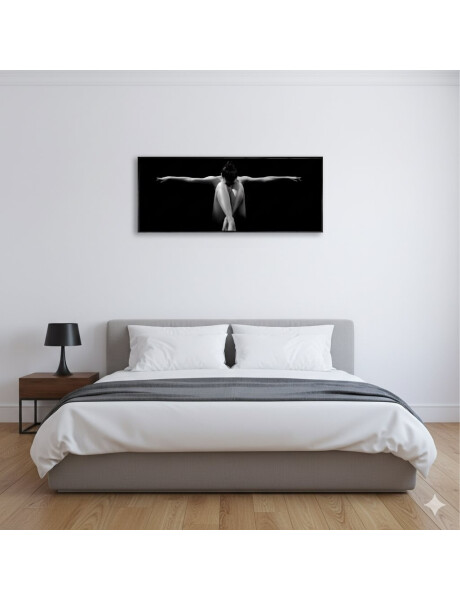 CUADRO 90x30cm MARCO BAILARINA FONDO NEGRO 2 CUADRO 90x30cm MARCO BAILARINA FONDO NEGRO 2