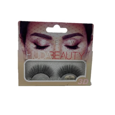 Pestañas postizas 3D Huda Beauty acabado natural Pestañas Postizas 3d Huda Beauty Acabado Natural