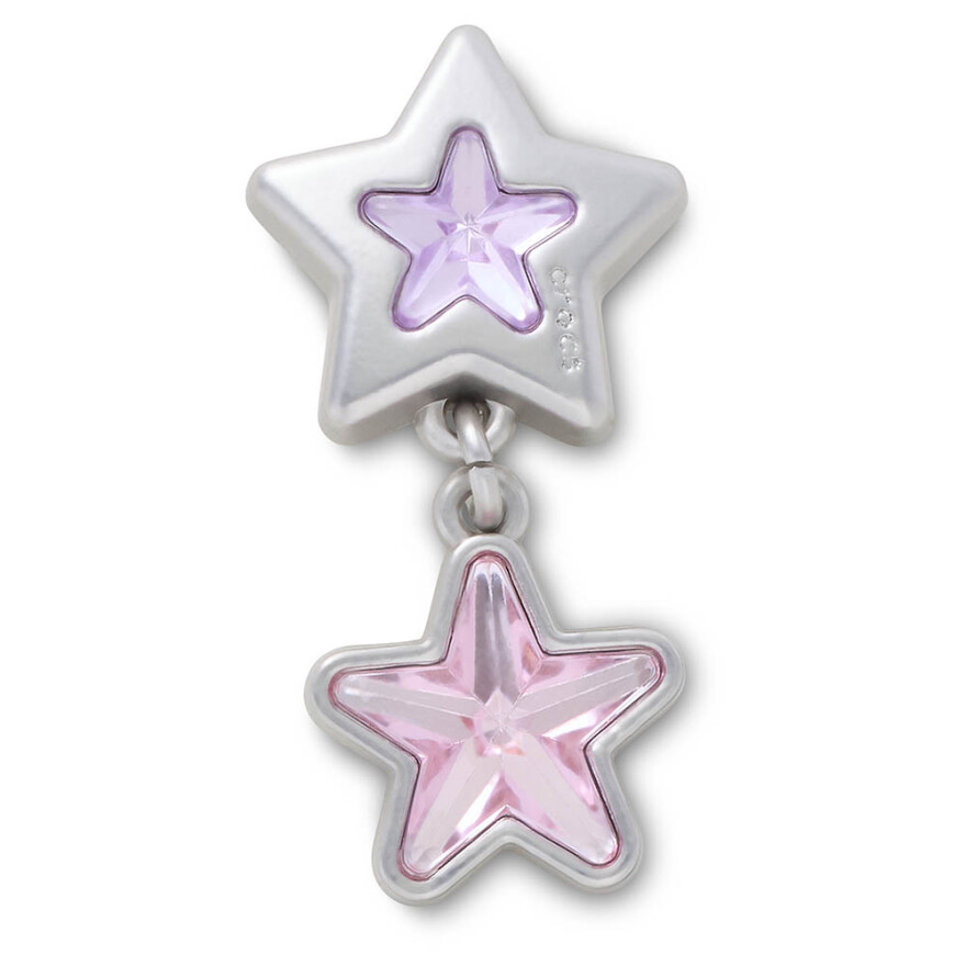 Purple and Pink Star Dangle Multicolor