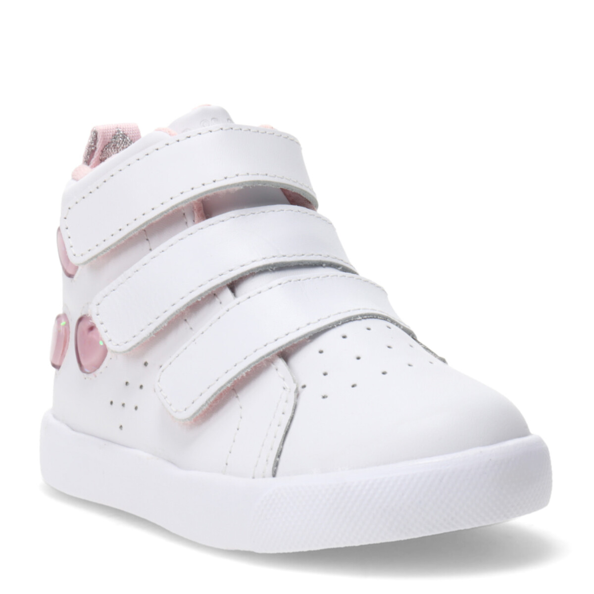 Bota de Niños Bibi Agility Mini - Blanco - Rosa 