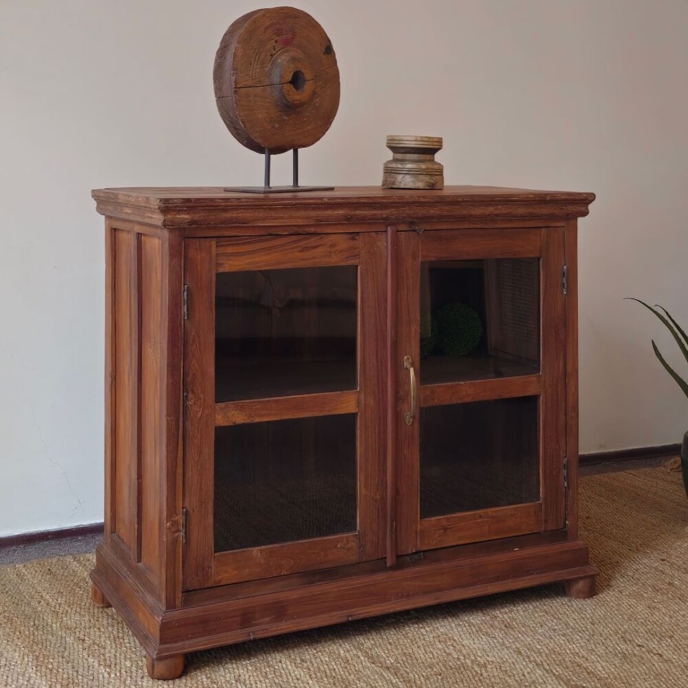 Vitrina de Madera Antigua Vitrina de Madera Antigua