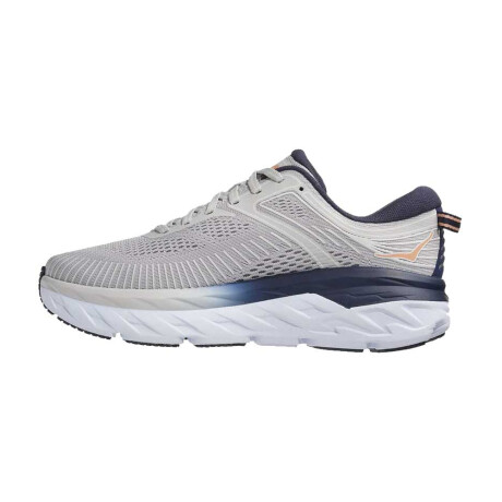 HOKA BONDI 7 Silver/Blue/White