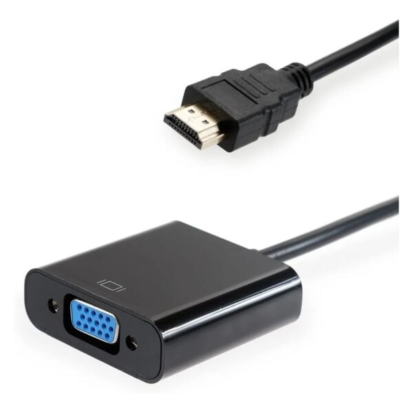 Adaptador Conversor Convertidor Hdmi A Vga Con Audio Adaptador Conversor Convertidor Hdmi A Vga Con Audio