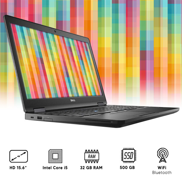 Notebook Dell Latitude 5580 I5 / 32 Gb Ram / 500gb Ssd NOTEBOOK RFPL DELL 5580 I5/32/500/15.6