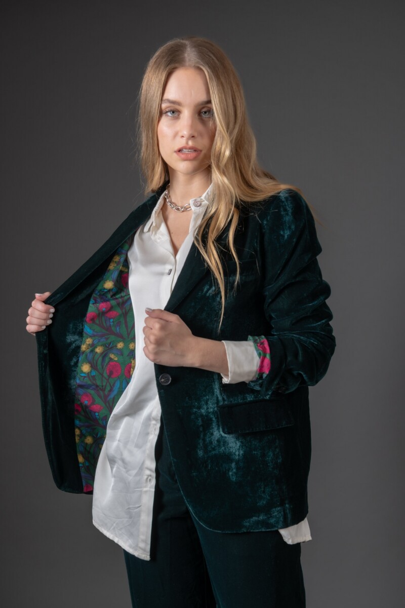 Chaqueta Velvet - Verde 