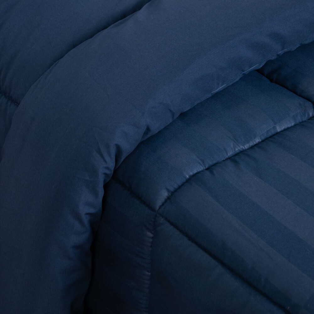 ACOLCHADO 1 PLAZA POLIESTER AZUL EMBOSSED MARINO