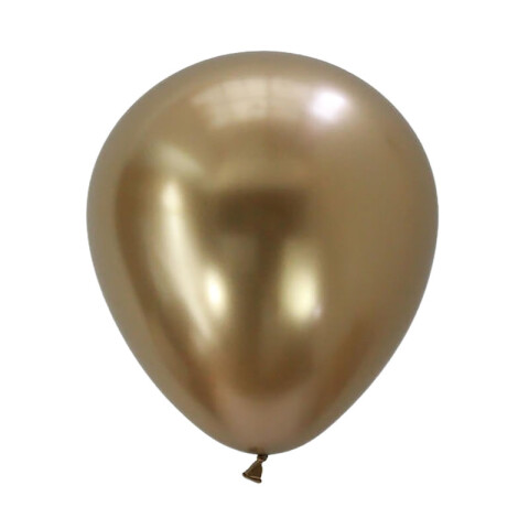 Globo Cromado Dorados 10" x50 Und Globo Cromado Dorados 10" x50 Und