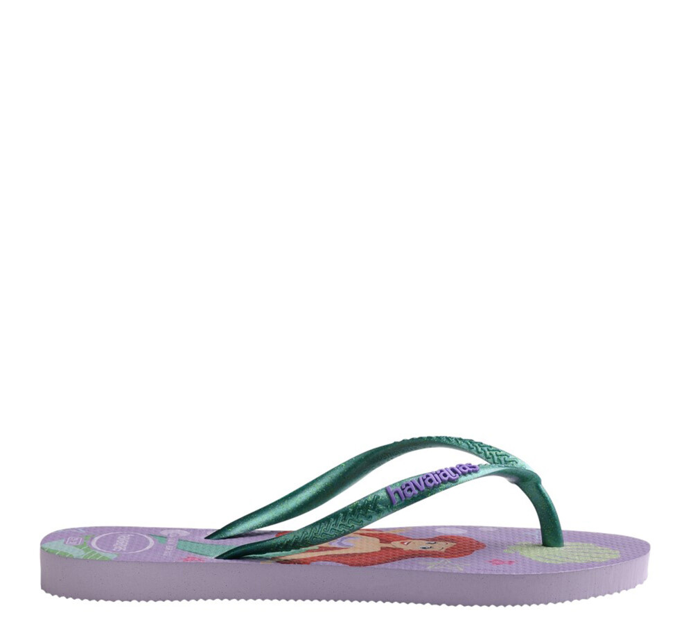 Kids Slim Princes Lila Calmo/Verde