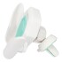 Soporte Celular Universal Auto Rejilla Ventilación Ajustable Color Variante VERDEAGUABLANCO