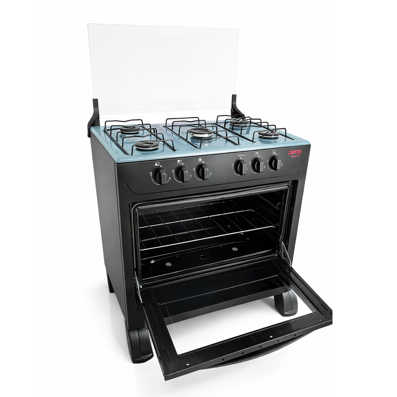 COCINA PETRA SIRIUS 5 HORNALLAS A GAS COLOR NEGRO Cocina Petra Sirius 5 Hornallas A Gas Color Negro