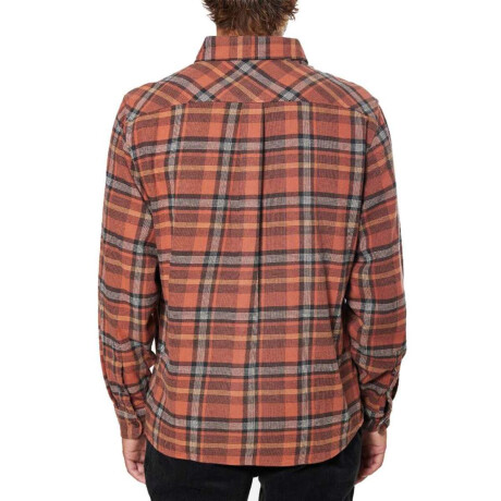 Camisa Katin Vincent Flannel Rojo