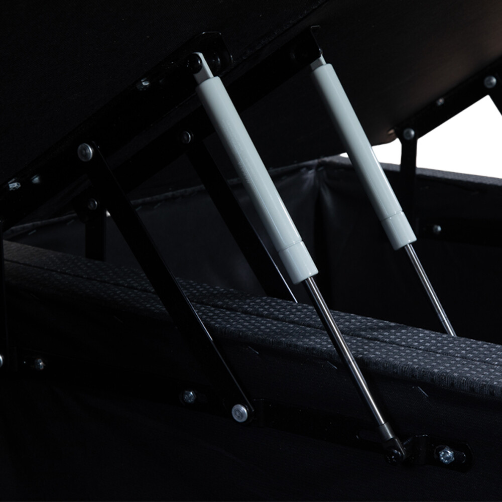 BOX BAUL QUEEN IMPORTADO GRIS