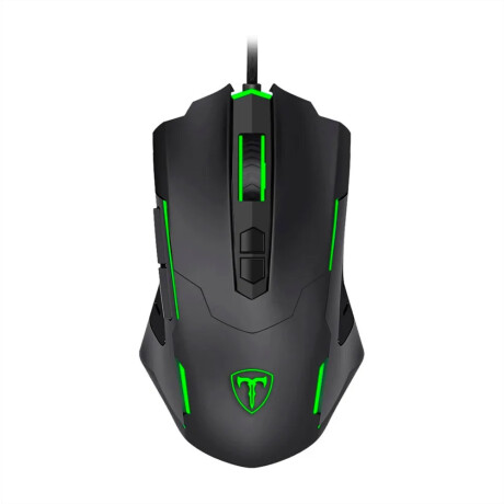 Mouse Gamer Brigadier T-Dagger 7 Botones con Software Negro