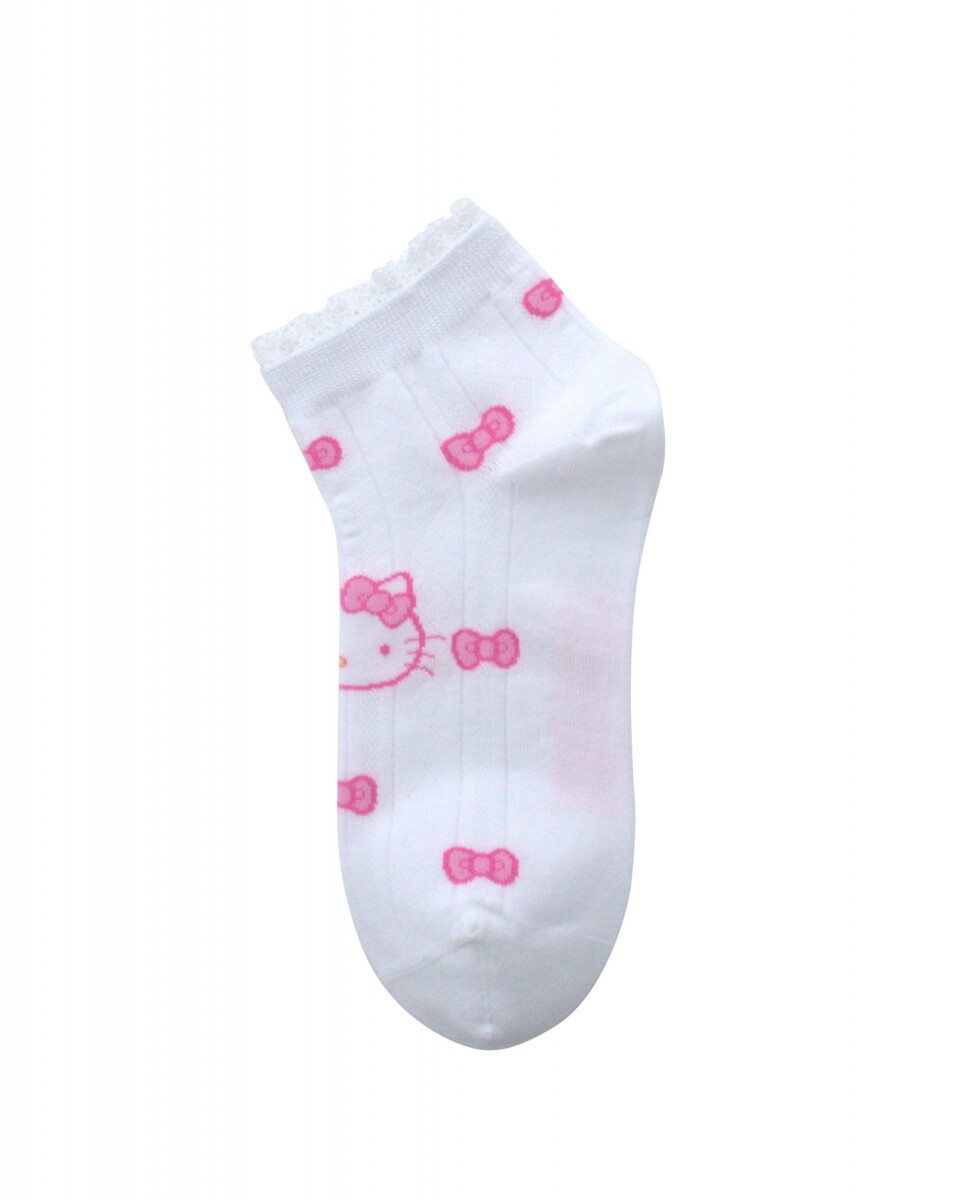 Soquete Hello Kitty de niña 
