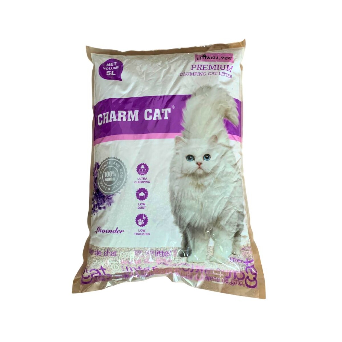 Bentonita Charm Cat Lavanda 5 Lts 