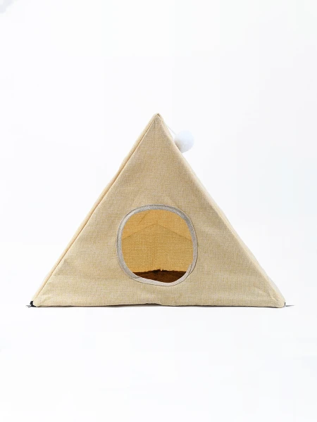 CARPA GATO CON RASCADOR BEIGE
