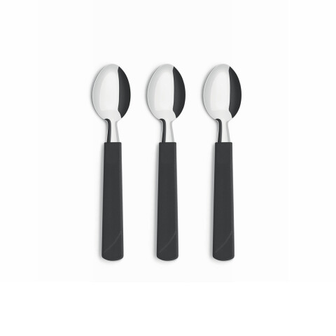 Set X3 Cucharitas Treviso de Simonaggio NEGRO