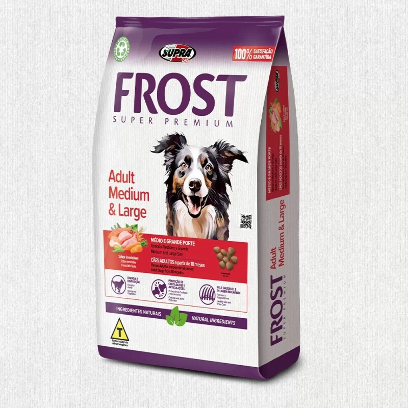 FROST PERROS ADULTOS RAZAS GRANDES DE 15 + 2 KG GRATIS + MANOPLA QUITA PELOS DE REGALO FROST PERROS ADULTOS RAZAS GRANDES DE 15 + 2 KG GRATIS + MANOPLA QUITA PELOS DE REGALO