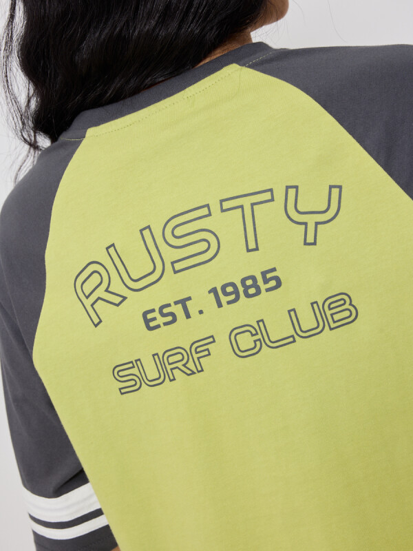 T-SHIRT NAYAN RUSTY Verde