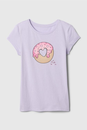 Remera Gráfico Niña Perfumed Lilac