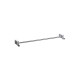 Toallero Recto Con Percha Doble 60Cm