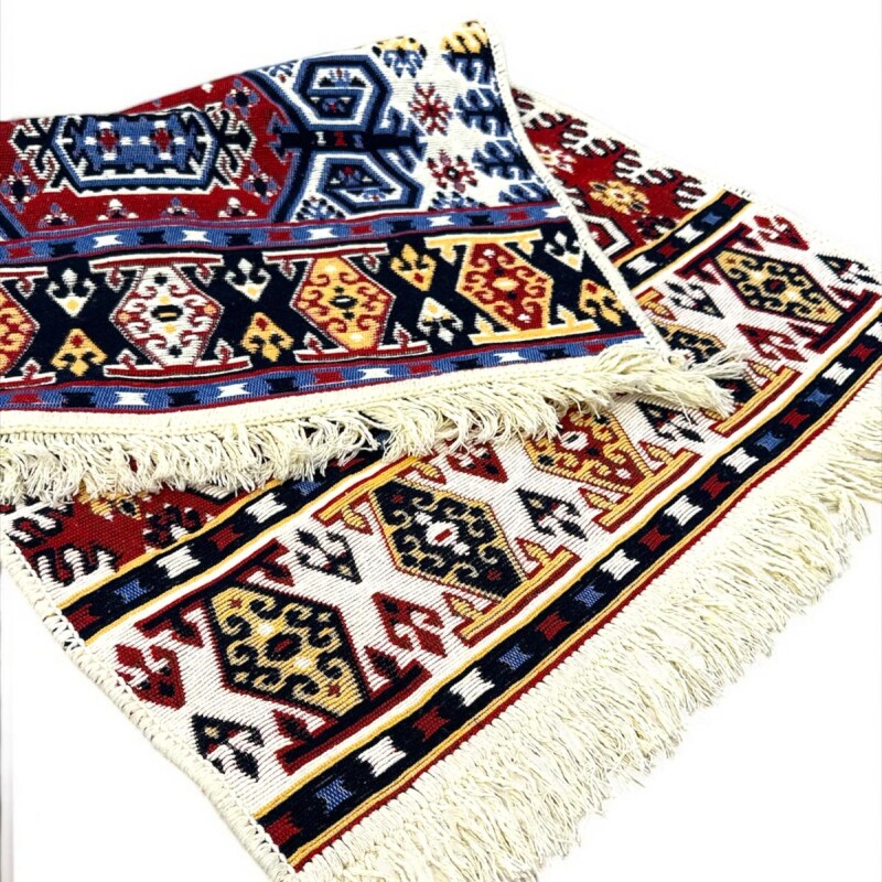 Alfombra boho 90x60 cm 15 Alfombra boho 90x60 cm 15