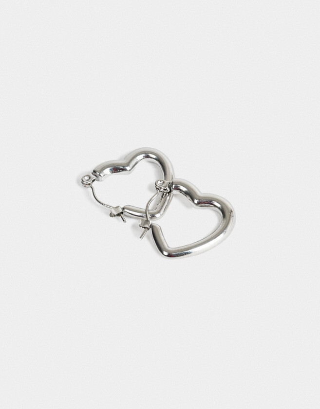 Aros Argollas Acero quirúrgico Aros Argolla Acero Quirúrgico - Plateado