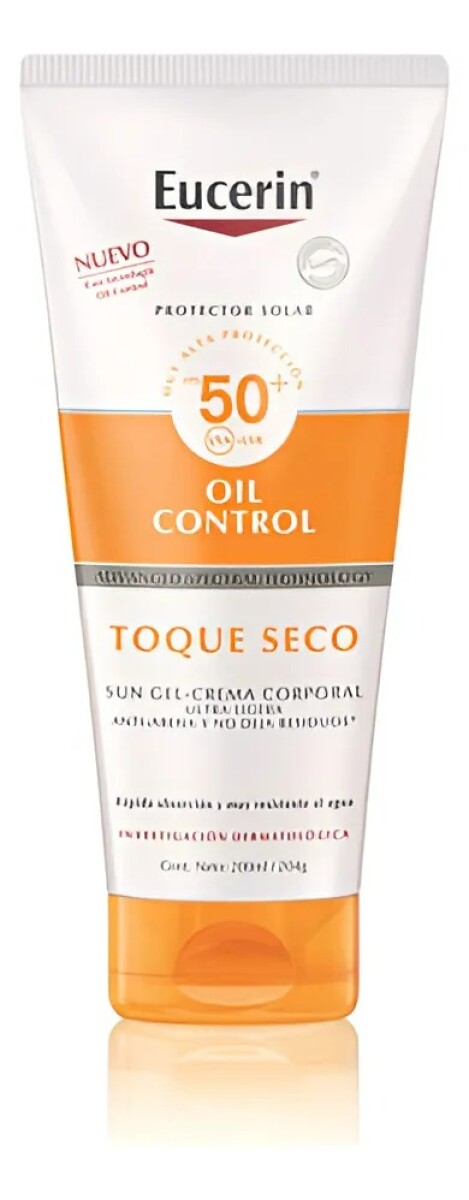 Eucerin Solar Gel Corporal Fps50 200ml 