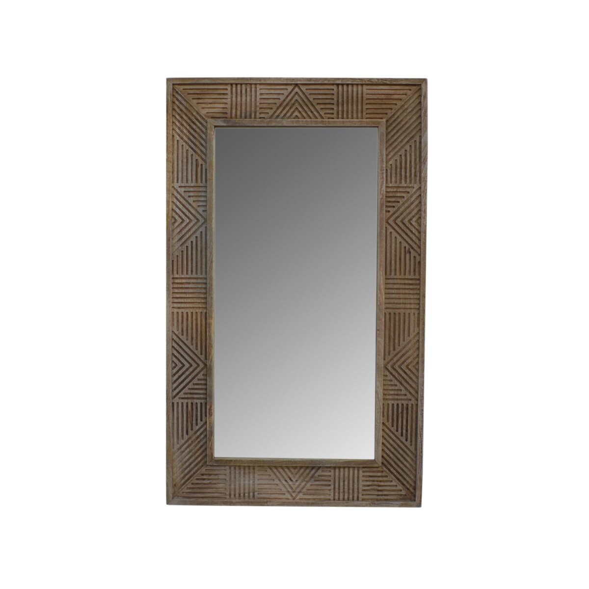 ESPEJO - MADERA NATURAL-BEIGE M-24222 