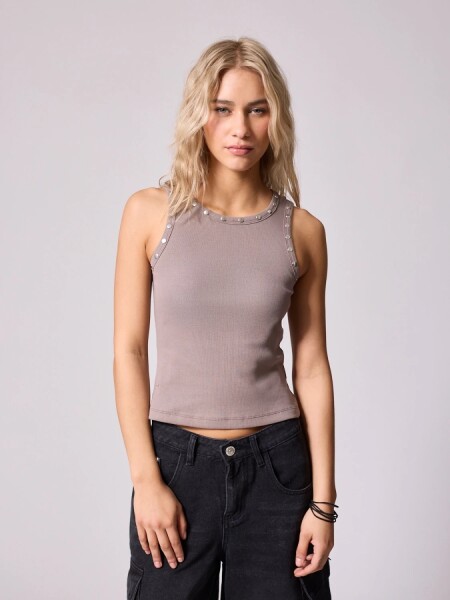 MUSCULOSA DIXIE SELENE TAUPE