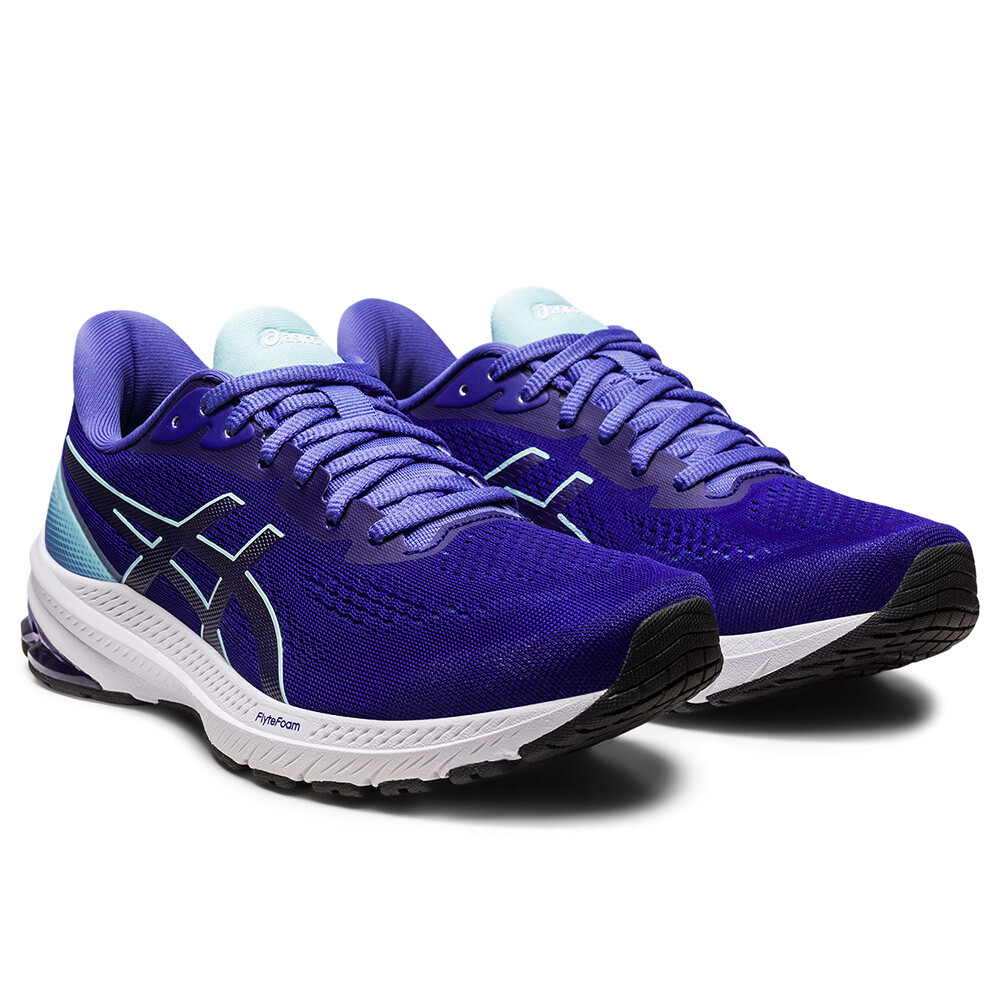 Zapatillas Running GT-1000 12 Mujer Eggplant/aquamarine