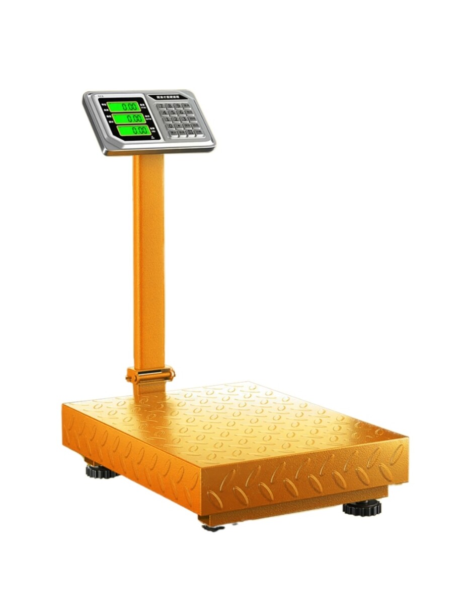 DINGQI BALANZA ELECTRÓNICA DE PLATAFORMA 50 GRS - 300 KILOS 