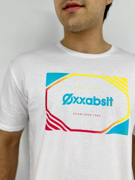 T-SHIRT OXX S007-24 BLANCO