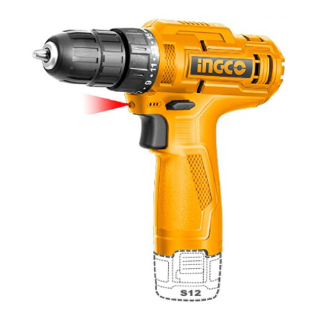 Atornillador a Batería 12V Inalámbrico Ingco CDLI12428 Amarillo