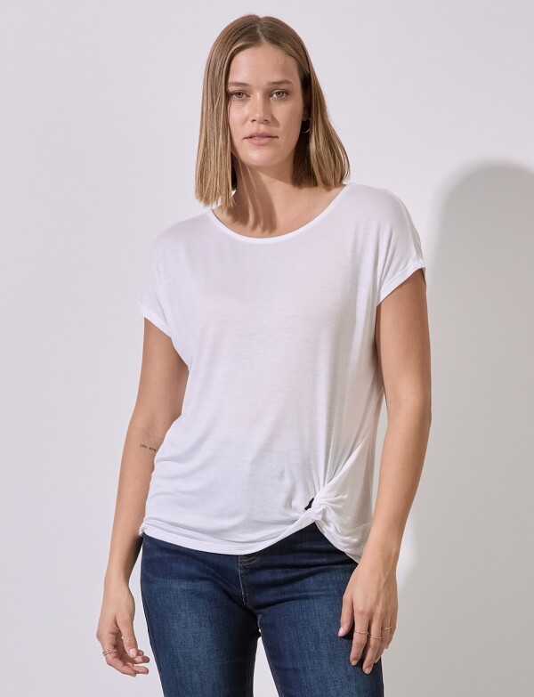 Remera Nudo BLANCO