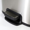 BASURERO INOX C/PEDAL 12LTS Unica