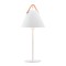 ARTEFACTO DECORATIVO DE MESA TEE PEE Luminaria de Mesa Tee Pee Blanca