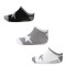 Medias Unisex Converse x2 Chuck Taylor Negro - Gris - Blanco