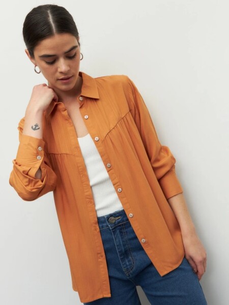 CAMISA D.CASSIN LEMON CAMEL