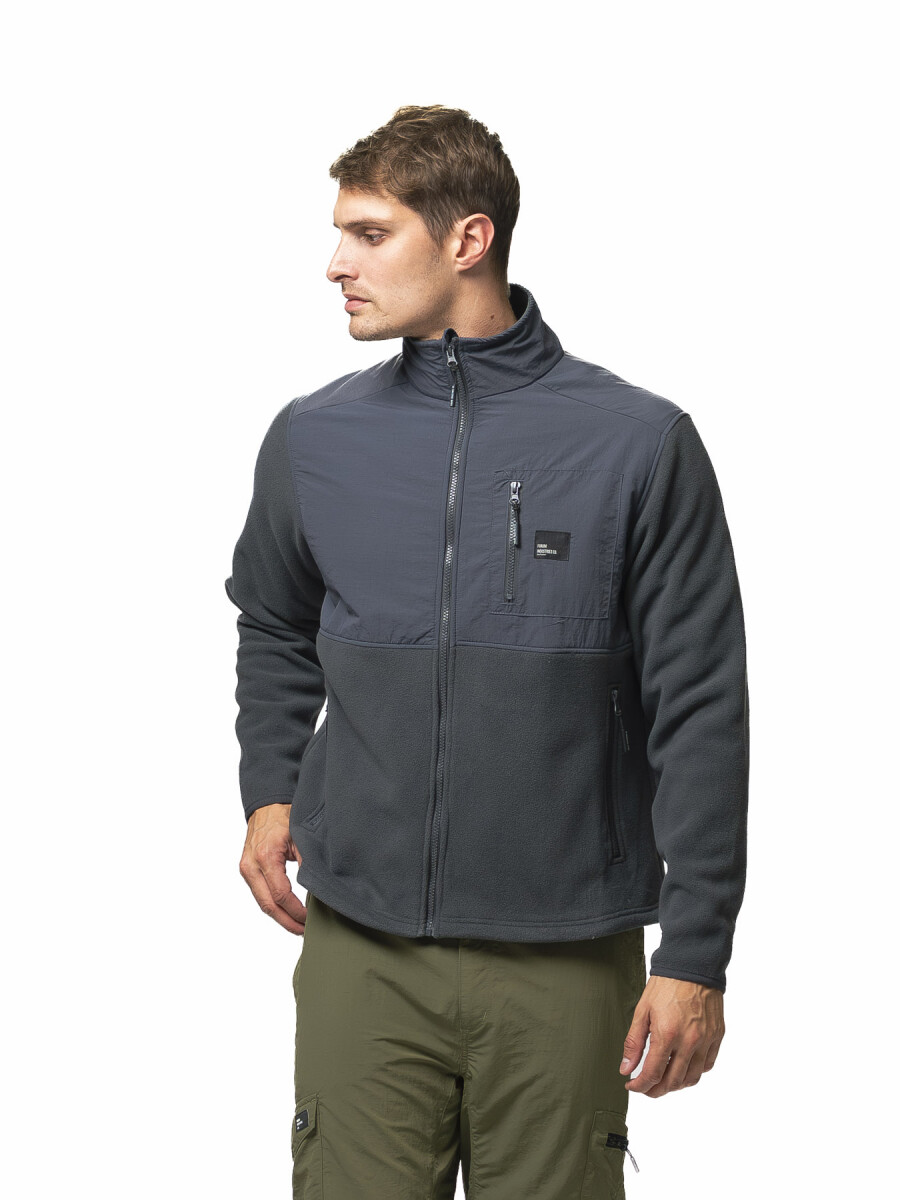 Campera Polar Comb. Forum Columbus - Gris/Gris 