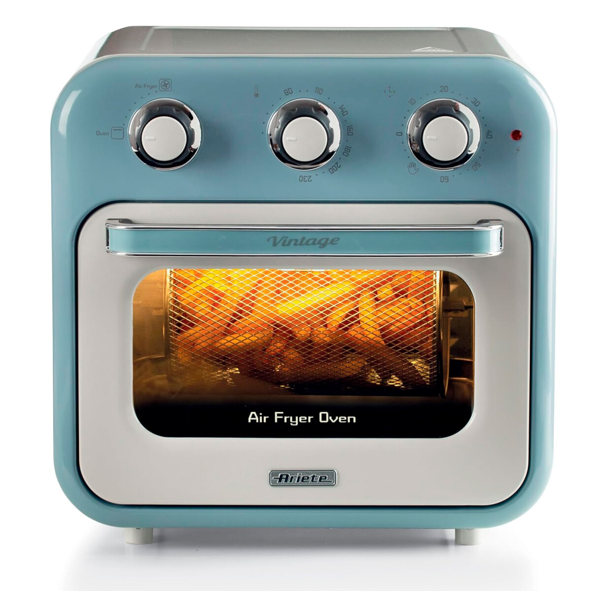 Freidora De Aire Ariete + Horno Vintage 16 L - AZUL 