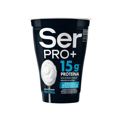 Yogurt natural Ser Pro + 175g Yogurt Ser Pro+ Natural 175ml