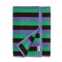 Toallón De Baño 100% algodón orgánico 152x76 Cm Mint 90´s Stripe