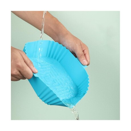 BANDEJA DE SILICONA PARA FREIDORA SIN ACIETE CUADRADA GD-9 BEIGE-OSCURO