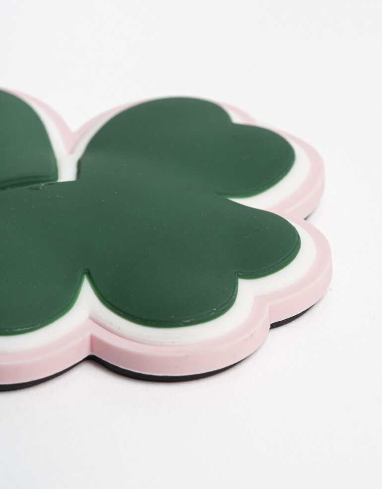 Rega Varios Imán De Silicona Trébol Lucky - Verde Oscuro