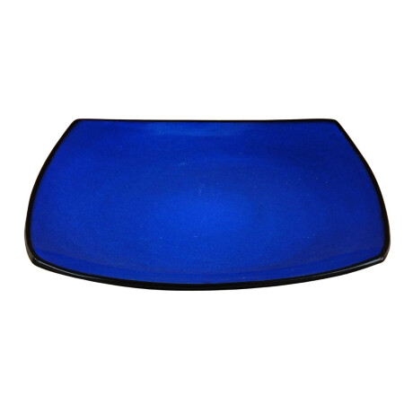 Plato cudrado llano de ceramica Plato cudrado llano de ceramica